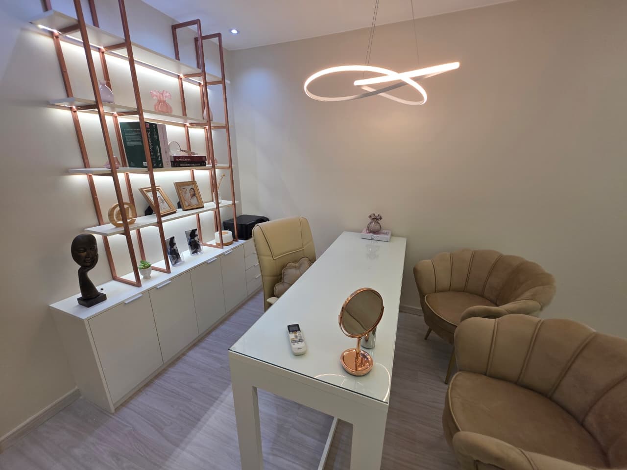 Sala de atendimento do consultório